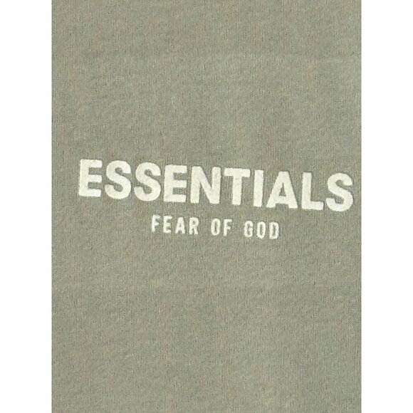 Fear Of God Essentials Shirt Women Small Seafoam Green‎ Crew Neck Tee Streetwear - Picture 6 of 10